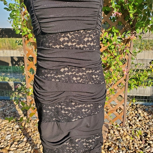 En Focus Studio Black Lace Women's Dress Size 12 NWOT - Picture 5 of 11